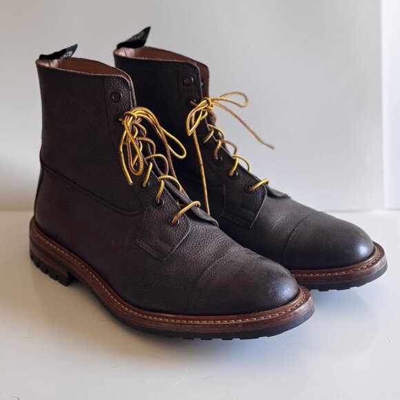 Todd Snyder x Tricker\'s Allan Toe Cap Super Boot Size 10.5